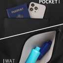 Vegan Leather Small Gym Bag for Women, Stylish Duffle Travel Bag for Plane, Lightweight Duffle Bag for Women & Men, Sport Gym Tote Bag with Wet Pocket for Yoga, Pilates, Swimming (Standard size (Leather))