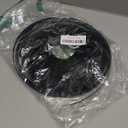 QIANF Eco Friendly Twill Tape Ribbon 100% Cotton Black 1/2 Inch Wide 50 Yard Roll Herringbone Tape(1/2 Inch-50Yard, Black)