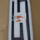 Aluminum LED Modern Wall Sconces Set of 2, 18W Matte Black Waterproof Sconce Wall Lighting Indoor Outdoor, Hardwired Wall Lights for Office,Porch, Bedroom, Bathroom, Living Room,Stairway