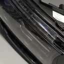 HECASA Projector Headlights Assembly w/Bulbs&LED Compatible with 2015-2023 Dodge Charger Dual LED Tube Bar DRL Headlamps Clear Lens+Black Housing Left & Right Replacement for CH2503270 CH2503271 (Pair)