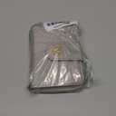 Multi-Purpose Wallet High Capacity Card Holder Zipper Coin Purse with Wristlet Bracelet Keychain Silicone Beaded Bangle Key Ring (Anti Theft Silicone Bracelet(16 Cards)-grey)