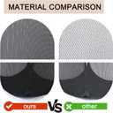 Mesh Pop Up Hamper,Mesh Laundry Basket With Durable handle, Foldable Dirty Laundry Baskets,Pop Up Travel Laundry Basket,Suitable for Washing and Storing Laundry (2Pcs, Black)