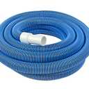 Poolmaster 33440 Heavy Duty In-Ground Pool Vacuum Hose With Swivel Cuff, 1-1/2-Inch by 40-Feet,Neutral