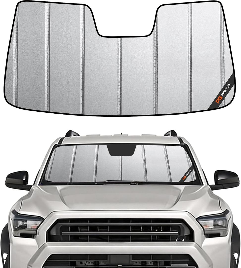 Windshield Sunshade for Toyota 4Runner 2025-2026 with Factory Dashcam, Front Window Sun Shade - Safeguard