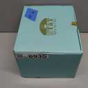 BTaT- Floral Tea Pot with Gift Box, 38 oz, White with Pink Roses & Gold Trim, Porcelain Teapot Ceramic, Dishwasher Safe