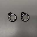 Belkin Apple AirTag Reflective Secure Holder w/Key Ring - AirTag Keychain - AirTag Holder - AirTag Keychain Accessories - Reflective & Scratch Resistant AirTag Case w/Raised Edges - 2-Pack Black