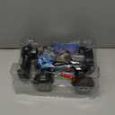 Remote Control Car, All Terrain Remote Control Truck for Boy, 2.4GHz Rc Car with Bodylight and Two Rechargeable Batteries, 20KM/H Monster Truck Toys (Blue)