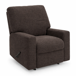 Modern Recliner Chair In Brown-Graphite Color With Soft Upholstery And Comfortable Padded Design, Ideal For Living Rooms Or Relaxation Areas, Size 62 x 36 inch
