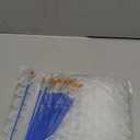 20 Strips 120 Pots Empty Paint Strips Paint Containers with lids Mini Paint Pods Cup Pots 20 Pieces Paint Brushes Arts Crafts Supplies for Kids Classrooms Schools Painting Art Festivals 3 mL/0.1 oz