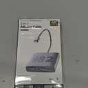 Aluminum Alloy 3-in-1 Switch 2 Dock, Jaizblui Portable TV Docking Station for Nintendo Switch 2/Switch/OLED/ROG Ally/Legion GO, Switch 2 Travel Dock Adapter with HDMI 4K@60Hz, USB 3.2 and PD 100W