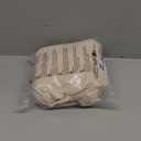 H.VERSAILTEX Velvet Stretch Couch Cushion Cover Plush Cushion Slipcover for Chair Loveseat Sofa Cushion Furniture Protector Seat Cushion Sofa Cover (3 Piece Sofa Cushion Covers, Ivory)