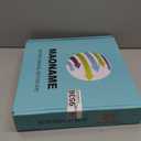 MAONAME 12" Silver Charger Plates Set of 6, Mirror Charger for Dinner Plates, Plastic Plate Chargers with Embossed Rims, Square Chargers for Table Setting, Wedding