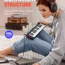 Donner Mini MIDI Keyboard, N-25 25 Key MIDI Controller for Beginner with Velocity-Sensitive Mini Keys&Light-up Rocker&Music Production Software, Small Controlador MIDI with 40 Teaching Courses