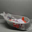 Skip Hop Infant Bath Tub 3-Stage Grow With Baby Smart Sling MOBY Bathtub Grey Age 0+