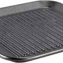 Lodge BOLD 12 Inch Seasoned Cast Iron Grill Pan with Loop Handles; Design-Forward Cookware