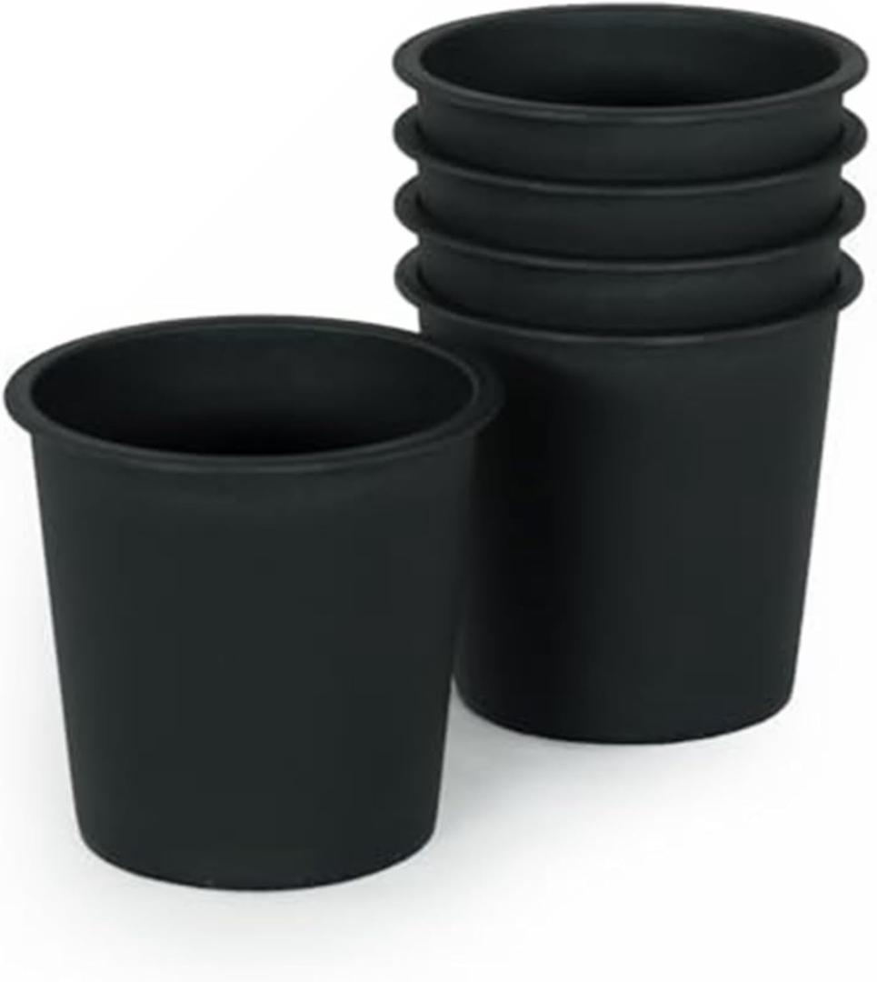 Bed Bath & Beyond 6.3" Round Nursery Plant Pot - Garden Plastic Pots with Drainage (8-Pack)