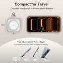 5-in-1 Wireless Charger for MagSafe, AC ISLAND Portable Travel Charging Station, 35W Max Fast Foldable Magnetic Stand, Evolved for iPhone 17-12 & Air Series, Apple Watch, AirPods (with 35W Adapter)