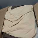 Vailge Patio Chair Covers, Lounge Deep Seat Cover, Heavy Duty and Waterproof Outdoor Lawn Patio Furniture Covers (4 Pack - Large, Beige & Brown)