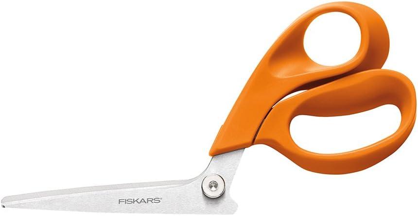 Fiskars 199500-1001RazorEdge Fabric Shears/Seam Ripper for Tabletop Cutting , 8 Inch , Orange