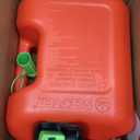 Scepter FSCG552 Fuel Container with Spill Proof Spout with Bonus Spout Extender, Rear Handle Red Gas Can, 5 Gallon