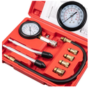 8pcs Petrol Engine Cylinder Compression Tester Kit, Small Engine Compression Tester Automotive Tool Gauge 0-300PSI for Testing Car Motorcycle Outboard Motor Snowmobile Chainsaw