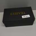 Women's Heeled Sandals Strappy Low Block Heels Chunky for Women Comfortable Ankle Strap Open Toe Party Wedding Dress Shoes for Women Dressy (7.5, Aa-gold)