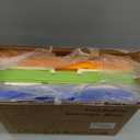 FRUSE 3 Pack Toy Storage Organizer, Large collapsible Toy Box with Lid and Handle,Toy Storage Organizer Boxes Bins for Kids, Boys, Girls, Nursery,Playroom,Bedrooms,Living Rooms, 13.5"x9.6"x21.6"