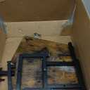 Step Stool, NomNest Height-Adjustable Wooden Step Ladder Metal Foot Stool Small Kitchen Stool Helper for Toddler Adults, Ladder Chair for Home Bedside Bathroom Sink Potty-Black