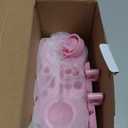 Paint Brush Cleaner, Upgraded Water Cycle Watercolor Rinser Dispenser with Holder and Palette, Washing My Brushes, Cleaning System for Acrylic,Watercolor,Painting Art Supplies for Adults Students (Pink)