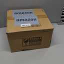 Liuruiyu Glass Storage Jars 12 * 8cm [Set of 3],Clear Glass Food Storage Containers with Airtight Bamboo Lid Stackable Kitchen Canisters for Candy,Cookie,Rice,Sugar,Flour,Pasta(Square)