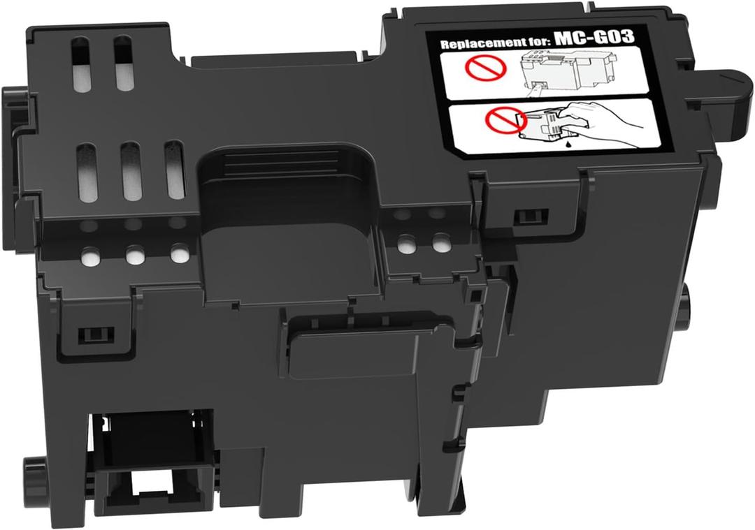 MC-G03 MC G03 Waste Ink Maintenance Cartridge Compatible with Canon MC-G03 MC G03 Maintenance Ink Collector Work for Canon MAXIFY GX3050 GX3040 GX4050 GX4040 GX3020 GX40201 Pack