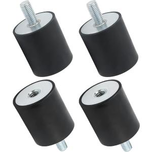 Tamper Rubber Shock Mount for Wacker Neuson Plate Compactor Rammer WP1540 WP1550 VP1135 VP1340 VP1550 VP2050, Vibration Isolators/Shock Absorber 5100016316-4 Pack
