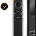 BN59-01391A Frame TV Solar Remote Replacement Compatible with Samsung 2020-2023 Neo QLED S90D S95D Smart 4K Ultra HD TVs with Bluetooth Voice Rechargeable Cell, 4 Shortcut Buttons