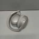 RUNOLIM Hybrid Active Noise Cancelling Headphones, 70H Playtime, Built-in Microphone, Bluetooth Wireless Over Ear Foldable Headphones with HiFi Audio, Home Travel Office (Silver)