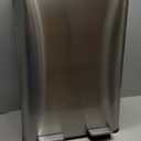 GarveeHome 2 x 8 gal Stainless Steel Double Trash Can with Lid for Kitchen, Large Dual Trash and Recycle Bin Combo, Step-on Kitchen Metal Garbage Cans, PP Inner Buckets, Liner Rim, Silver