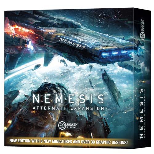 Rebel Studio Nemesis Aftermath Board Game - Epilogue Mode Play, 5 New Characters, Added Traits & Shuttle Board, Cooperative Strategy Game for Adults, Ages 14+, 1-5 Players, 45-60 Min Playtime Missing Items