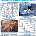 NEW WD28X10384 Dishwasher Lower Rack Compatible with GE Dishwasher Rack