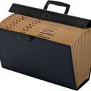 Pendaflex Globe-Weis 19-Pocket File Express Case (11170) , Assorted Colors, Legal