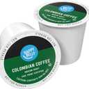 Amazon Brand - Happy Belly Medium Roast Coffee Pods, Colombian, Compatible with Keurig 2.0 K-Cup Brewers, 24 Count (EXP 08/17/27)