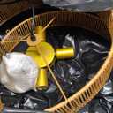 3-Tier Large Rattan Chandeliers, 23.6in Boho Coastal Pendant Lights, Hand Woven Hemp Rope Lighting Fixture, Wicker Hanging Ceiling Light for Living Room, Dining Room, Bedroom, Kitchen Island