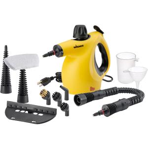 Wagner 2460111 505e Handheld Steam Cleaner, Multi-purpose Steamer, 11 Attachments, Chemical-Free Cleaning, Pet and Kid Safe