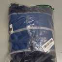 Nine Forty 24-Inch Premium Nylon Dust Mop Replacement Head - Heavy Duty Mop Head Refill for Industrial, Commercial, and Residential Cleaning - Dry Floor Duster for Hardwood Surfaces - Blue (1-Pack)