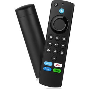 Replacement Voice Remote Compatible with All Fires Series Smart TV Cube(1st/2nd/3rd Gen),TV Stick(4K/4K Max/Lite),3rd Gen Smart TVs