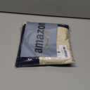 Two-Tone Pillow Cases Standard Size, 600 TC 100% Cotton Color-Block Pillowcases Set of 2, Breathable Soft Contrast Color Pillow Covers (Beige&Navy Blue)