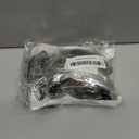 ONLYKXY Shell-Shaped Design Black Antique Metal Kitchen Cabinet Knobs Pulls Handles - 3 7/8 Inch Bin Cup Drawer Hardware (20 Pack/Black)