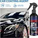 5PC Multi-Functional Coating Renewal Agent,3 in 1 Ceramic Coating for Cars, Spray Coating Agent Car Plastic Refurbish Long-Lasting Protection Quick Drying Formula for Cars Boats