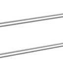 Newfun 24 Inch Brushed Nickel Bathroom Towel Holder, 2Pcs Towel Bar for Bathroom Rod Classic SUS304 Stainless Steel Towel Racks Wall Mounted
