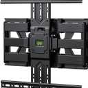 USX MOUNT Ultra Slim TV Wall Mount 37-75 Inch TVs Mount with Swivel and Tilt, Low Profile Full Motion Bracket with Articulating Dual Arms, Up to VESA 400X400 mm Max 16" Wood Studs, Holds 99lbs