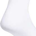 adidas Originals Unisex Adult Unisex Originals Trefoil 6-pack Crew (White, XL)