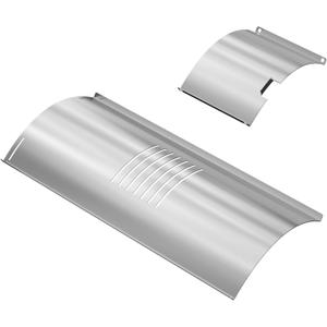 Flame Broiler Kit for Pit Boss 1000 Series Pellet Grills - Slide Cover Bottom Kit for PB1000T1, PB1000T2, Austin XL, Rancher XL, PB1000SC2 Smoker Grill Parts, stainless steels